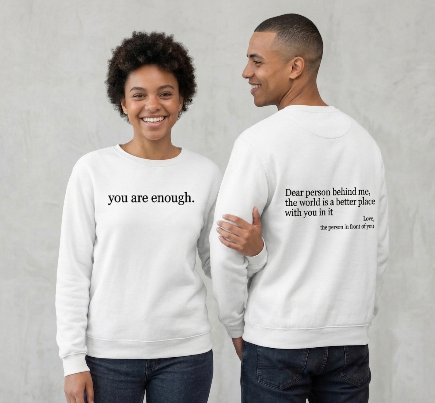 "Dear Person Behind Me" Sweatshirt
